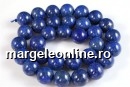 Lapis lazuli, round, 8.5mm