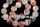 Volcano quartz, flat round, 15mm
