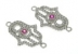 Link Mana lui Fatima, argint 925 placat cu rodiu, 20.5mm - x1