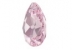 Swarovski, pandantiv picatura, light rose 11.5mm - x2