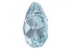 Swarovski, pandantiv picatura, aquamarine, 11.5mm - x2