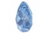 Swarovski, pandantiv picatura, sapphire, 11.5mm - x2