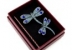 Brosa martisor, Libelule cu cristale, 5.5x5cm, cutie inclusa - x1