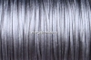 Snur satin, argintiu, 1mm - 5m
