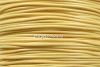 Snur matase cerata pentru bratari, galben pastel, 1mm - 5m