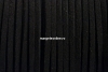 Snur faux suede, negru, 3mm - x5m