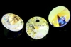 Swarovski, pandantiv rivoli, aurore boreale, 8mm - x4