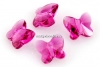 Swarovski, fluture, fuchsia, 6mm - x2