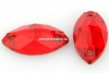 Swarovski, link, light siam, 12x6mm - x1