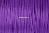 Snur satin, mov intens, 2mm - 5m