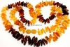 Baltic amber, necklace chips, 11-21mm