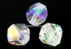 Swarovski, helix fatetat, aurore boreale, 6mm - x6