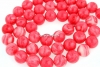 Synthetic resin, rhodocrozite imitation, round, 6mm