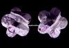 Swarovski, floare, violet, 6mm - x4