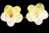 Swarovski, floare, aurore boreale, 8mm - x2