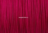 Snur matase pentru bratari, roz fucsia, 0.8mm - x5m