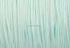 Snur matase pentru bratari, bleu pastel, 1mm - x5m
