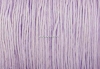 Snur matase pentru bratari, mov liliac pastel, 0.8mm - x5m