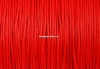 Snur matase cerata pentru bratari, rosu, 0.8mm - 5m