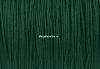 Bobina snur matase pentru bratari, verde intens, 0.8mm - x100m