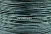Snur matase pentru bratari, gri petrol intens, 1mm - x30m