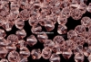 Swarovski, margele bicone, vintage rose, 4mm - x20