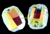 Swarovski, pandantiv graphic, aurore boreale, 19mm - x1