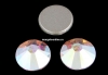Swarovski, cabochon, aurore boreale, 11mm - x2