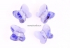 Swarovski, margele fluture, provence lavander, 6mm - x2