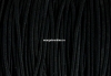 Snur elastic circular, negru, 1.4mm - x 13m