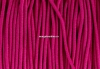 Snur elastic circular, fucsia 1mm - x 24m