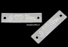 Link gravat din argint 925, I love you, 19x5mm - x1