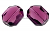Swarovski, margele graphic, amethyst, 12mm - x1