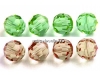 Swarovski, margele rotund fatetat, cantaloupe, 4mm - x10
