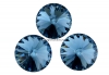 Swarovski, rivoli, denim blue, 10mm - x2