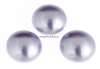 Swarovski, cabochon perla cristal, lavender, 8mm - x2