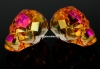 Swarovski, margele craniu, astral pink, 15x13mm - x1