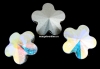 Swarovski, fancy floare, aurore boreale, 6mm - x2