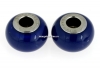 Swarovski, becharmed crystal dark lapis, 14mm - x1