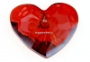 Swarovski, pandantiv Truly in Love Heart, red magma, 18mm - x1