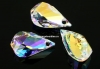 Swarovski, pandantiv helix, aurore boreale, 18mm - x1