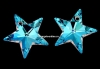 Swarovski, pandantiv stea, blue aurore boreale, 20mm - x1
