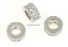 Distantier argint 925 placat cu rodiu, 6mm - x1
