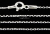 Lant zale ovale, argint 925, 60cm - x1