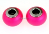 Swarovski, becharmed crystal neon pink pearl, 14mm - x1