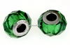 Swarovski, becharmed briolette 5948, dark moss green, 14mm - x1