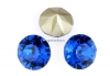 Swarovski, chaton SS45, capri blue, 10mm - x2