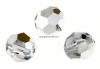 Swarovski, margele, rotund fatetat, comet argent light, 8mm - x2