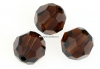 Swarovski, margele, rotund fatetat, mocca, 10mm - x2