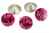 Swarovski, chaton PP10, fuchsia, 1.6mm - x20